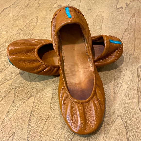 Tieks Shoes - Tieks Chestnut Brown Leather Ballet Flat Size 11